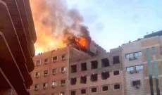 سانا: قتيل و9 جرحى بحريق في فندق بمدينة السيدة زينب