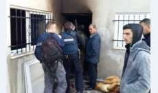 مستوطنون يحرقون منزلا فلسطينيا في قرية دوما جنوبي نابلس