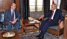 بري التقى السفير الاسباني الجديد وسفير لبنان في ألمانيا