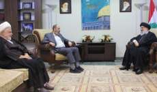 نصرالله بحث مع الأمين العام للجماعة الإسلامية في لبنان في آخر التطورات السياسية والأمنية
