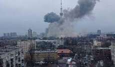 خدمات الطوارئ الأوكرانية: قتلى وجرحى نتيجة ثلاثة انفجارات وسط العاصمة الأوكرانية كييف