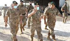 رئيس الأركان بالجيش اللبناني: لن نتوانى عن العمل في سبيل مصلحة الوطن مهما بلغت التضحيات