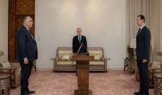 طلال البرازي يؤدي أمام الرئيس السوري اليمين الدستورية وزيراً للتجارة الداخلية وحماية المستهلك