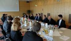 السفارة الالمانية عن مشاورات التعاون الانمائي ببرلين:مستمرن في دعم لبنان