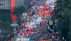المئات تظاهروا ضد الرئيس جاير بولسونارو في البرازيل