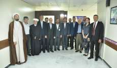 السفارة الايرانية رعت اتفاقية توأمة بين مستشفى الشيخ راغب حرب ومجمع الامام الخميني