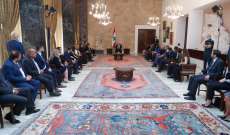 الرئيس عون: نعوّل على التعاون بين الجيش واليونيفيل للمحافظة على الاستقرار في المنطقة