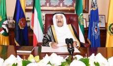 أمير الكويت: نحث مجلس الأمن لتحمل مسؤولياته تجاه معاناة الفلسطينيين 
