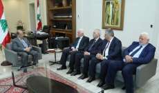عباس برسالة للرئيس عون: سنبذل كل ما بوسعنا من أجل التوصل للسلام