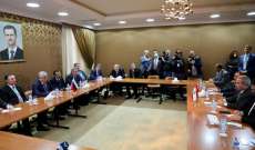 المشرفيه التقى 4 وزراء سوريين ومبعوث بوتين: لا مبرر لبقاء أي نازح خارج وطنه وأرضه