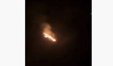 اندلاع حريق في محمية أرز تنورين ومناشدات لتدخل طوافات الجيش