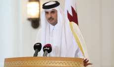 أمير قطر : التدخلات الدولية فاقمت الأزمة في سوريا