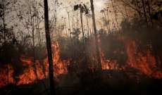 رصد 1663 حريقًا جديدًا في البرازيل نصفهم في غابات الأمازون 