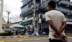 المجلس الحاكم بتايلاند: مواصلة عمليات البحث عن مشتبه بعم بعد التفجيرات