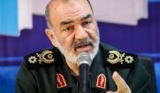 قائد الحرس الثوري الإيراني: يمكن تعطيل التجارة البحرية الإسرائيلية بسهولة