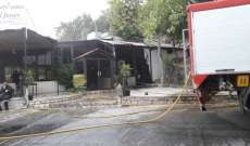 الدفاع المدني: حريق داخل مطعم في كفيفان والأضرار اقتصرت على الماديات