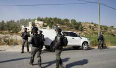 الشرطة الإسرائيلية: اعتقال فلسطينيين اثنين بزعم تهريب أسلحة من الأردن