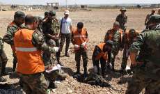 الجيش السوري يستعيد جثامين 17 جنديا قضوا دفاعا عن خان شيخون منذ سنوات