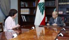 الرئيس عون:لبنان سيبدأ التفاوض مع صندوق النقد الدولي بهدف إيجاد حلول للأوضاع الاقتصادية