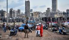 بلدية برج البراجنة: ساهمنا في إطفاء الحرائق ورفع الأنقاض اثر انفجار بيروت