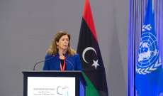 وليامز: المرشحون الليبيون تعهدوا بتخصيص ما لا يقل عن 30% من مناصب الحكومة للمرأة