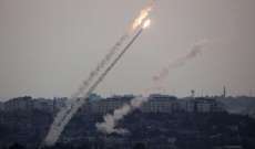 إطلاق رشقة صاروخية جديدة من غزة باتجاه المستوطنات المحاذية للقطاع وصافرات الإنذار تدوي مجددا