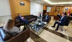 السفير السوري التقى حمية: الايجابية قائمة وتفعيلها مرهون بالمبادرة اللبنانية