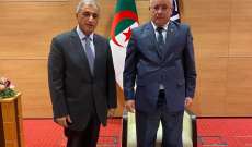 هاشم: نأمل إعادة تفعيل التواصل مع الحكومة الجزائرية بشكل أفضل للتفاهم على ما يخدم بلدينا