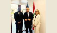 وزير البيئة عرض مع مديرة شؤون العمليات في البنك الدولي الواقع البيئي في لبنان وحاجات المناطق الجنوبية