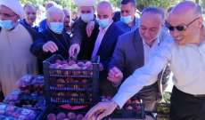 النمر خلال افتتاح سوق المزارع للخضار والفاكهة في بعلبك: الزراعة هي بوابة حل المشكلات الاجتماعية