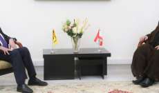 السيد نصرالله التقى السفير السوري مودعا: نشكر حضوره الدائم الى جانب المقاومين والوطنيين اللبنانيين