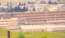 اشتعال حريق في ممرات سجن حماة المركزي عشرات حالات الاختناق بين السجناء
