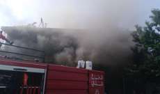 الدفاع المدني يخمد حريقاً شب داخل مطعم في رشعين زغرتا
