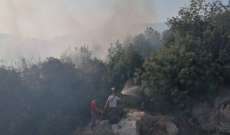 إخماد حريق في بلدة المطرية عند حرش البيدر وآخر في غابات بلدة بريصا بجرود الهرمل