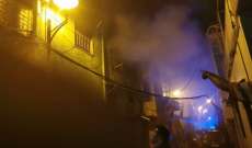 حريق في منطقة الأشرفية كرم الزيتون وفوج اطفاء بيروت يعمل على اخماده