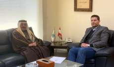 السهلاوي التقى الحاج حسن: قطر وافقت على استيراد مزروعات الحشائش والورقيات من لبنان بكافة انواعها