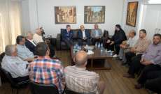 السنيورة عقد اجتماعا ثانيا مع وفد اللجنة أمنية الفلسطينية العليا