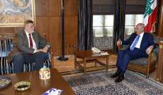 بري استقبل كوبيتش وسفير بريطانيا وتلقى برقية تهنئة من نظيره التونسي 