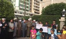 النشرة:بدء الاعتصام الذي دعت اليه هيئة العلماء في طرابلس تضامنا مع حلب