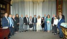 الإتحاد الدولي لرجال وسيدات الأعمال اللبنانيين أقام غداء حوار مع جمعية الاعلاميين الاقتصاديين