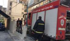 الدفاع المدني يسيطر على حريق شب في بلدة بريصا في جرود الهرمل