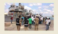غواصة الإنقاذ بدأت عملية البحث عن مركب الموت في طرابلس