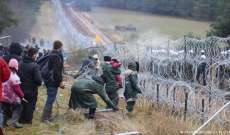 حرس الحدود: مجموعتان كبيرتان من المهاجرين تعبران حدود بولندا