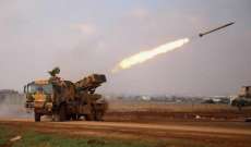 المرصد السوري: القوات التركية والفصائل الموالية لها قصفت مناطق انتشار القوات الكردية شمالي حلب