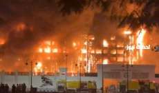 38 مصابا على الأقل جراء حريق مقر مديرية أمن الإسماعيلية في مصر