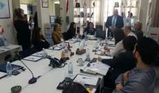 ورشة تدريبية لجمعية ملتقى التأثير المدني واتحاد المقعدين اللبنانيين بعنوان "نحو بيئة عمل دامجة"