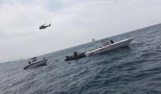 رئيس وحدة الإنقاذ البحري: لم يتمّ العثور بعد على الطائرة التي وقعت مقابل حامات ولا على أي حطام منها