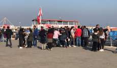 انطلاق مسيرة مراكب من ميناء طرابلس باتجاه المنتجعات السياحية بالقلمون وشكا
