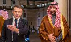 الرئيس الفرنسي التقى وزير الدفاع السعودي واستعرضا العلاقات الثنائية بين البلدين