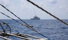 إصابة عنصر في البحرية الفيليبينية بجروح خطرة إثر حادث التصادم مع خفر السواحل الصينيين